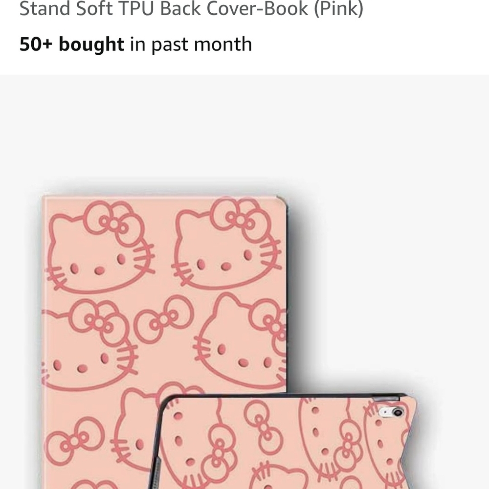 Hello Kitty Pink IPad Air 11 Inch Tablet Case